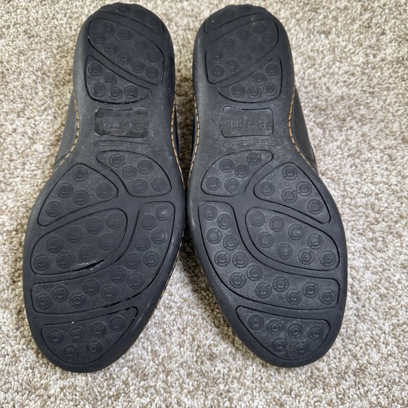 Born Mens Size 9M Black Leather Simon III Slip On Loafer Casual Shoe - Picture 8 of 16